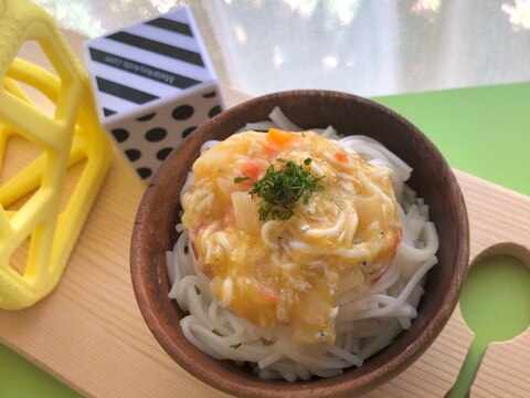 あんかけパスタ風そうめん 離乳食初期 中期 後期 レシピ 作り方 By ロカボ こどもごはん さっちょ 楽天レシピ あんかけパスタ風そうめん 離乳食初期 中期 後期 レシピ 作り方 By ロカボ こどもごはん さっちょ 楽天レシピ